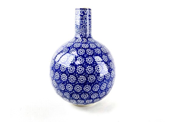 D48 Bunzlau klein hoog vaasje 884 vazen en vaasjes D48 Bunzlau klein hoog vaasje 884 vazen en vaasjes